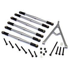GPM鋁製可調節連桿零件帶支架 308mm輪距 7件組, GS, 1套