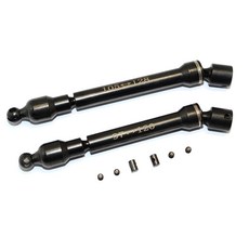 GPM HARD STEEL主傳動軸R:97mm 120mm F:105mm 128mm適用於295到315輪距, BK, 1套