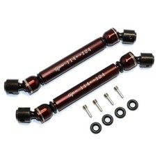 GPM STEEL + ALUMINIUM FRONT & REAR MAIN DRIVE SHAFT 114mm-124mm 1PR SET, BR, 1세트
