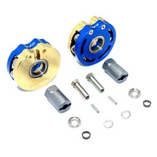 GPM BRASS PENDULUM WHEEL KNUCKLE AXLE WEIGHT WITH ALLOY LID + 21mm HEX ADAPTER 14PC 세트, B, 1세트