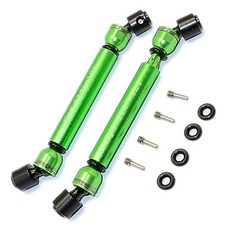 GPM STEEL + ALUMINIUM FRONT & REAR MAIN DRIVE SHAFT 114mm-124mm 1PR SET, G, 1세트