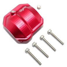 GPM SCX2012AOOR ALUMINIUM FRONT/REAR DIFFERENTIAL COVER 1/10, R, 1세트