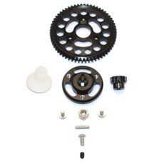 鋁合金齒輪零件+齒輪 60T/13T RC5617, S, 1套