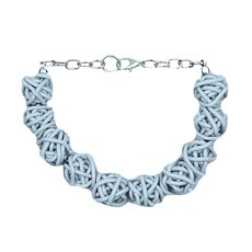 하온펫 강아지 파티용 목걸이 XL, 회색, 1개