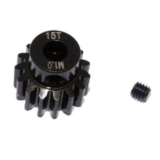 GPM STEEL MOTOR GEAR 15T, BK, 1개