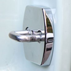 Irvine 車門鍍鉻鎖扣蓋 2入 QM3 2014年~, 單一顏色