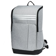 adidas 愛迪達 KOR Trendy 3S 後背包 CV4965, 灰+黑+銀