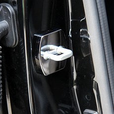 Irvine 車門黑鉻門鎖扣蓋 4件組 Actyon Sports 2005~2011, 單一顏色