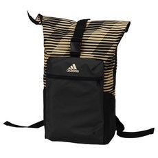 adidas 愛迪達 後背包 CF3329, 黑色+金色