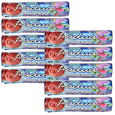 빠두아 화이트 초코릿향 비스킷 구구단쿠키, 110g, 10개