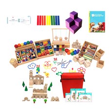 Gabe Family Big Sol Gabe 11 件深建築套組羅馬式風格+4 件禮物, 混色