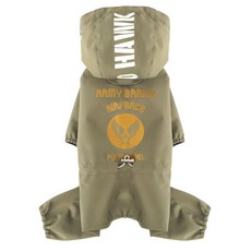 PUPPY ANGEL MAGAGIO 狗雨衣 hawkshark 整體型, 175 棕色