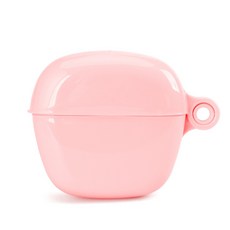 슈퍼식스 휴대용 스낵저장용기, 핑크, 1개