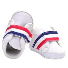 JOY MULTI 新生兒三色魔術貼步行鞋