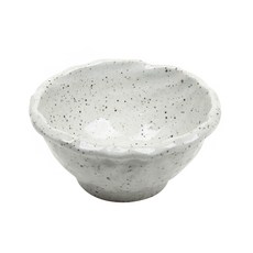 예인도예 잿빛 플라워 공기C 12 x 5.6 cm, 혼합 색상, 1개