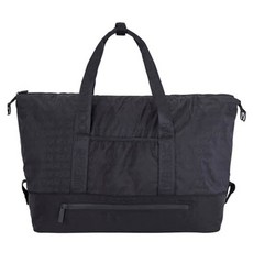 락웨어 LOGO PRINT BONDED ZIP DUFFLE BAG R173ABG007 BLK, 블랙, 1개