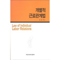 個別勞動關係法, 金相浩 著, 慶尚大學校出版部