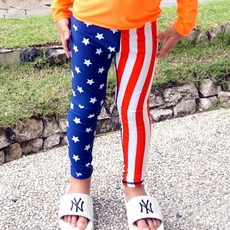 Lorry&Collin 男孩童國旗印花防曬泳褲