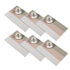 ANTS 西式桌墊橫條紋 6p, 卡其色, 45 x 30 厘米