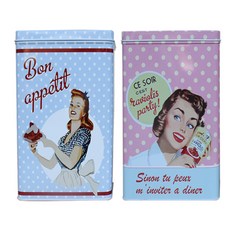 Funique Pinup Girl 青少年案例 M 2 件套 2 Bon Abetti + 3 罐頭食品, 1套