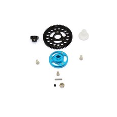 GPM ALUMINIUM SPUR GEAR ADAPTER + STEEL GEAR 58T & 15T, SB, 1세트