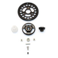 齒輪零件+齒輪 58T+16T, BK, 1套