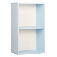 하우디가구 칸높은 칼라 DIY 공간박스, 하늘, 2단