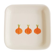 모이내츄럴 사각찬기 10cm, 야채패턴(양파), 1개