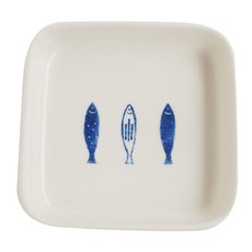 모이내츄럴 사각찬기 10cm, 물고기, 1개