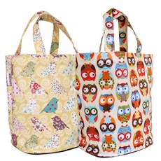 Funique 排水野餐包 2 只芥末鳥 + Saekdong Owl, 1套