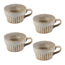 復古湯杯, 混色, 4件