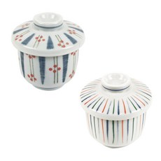 印花綠茶杯, 宮古，綠德草, 1套