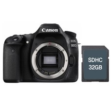 캐논 EOS 80D DSLR BODY + SDHC 32GB, 2종, 1세트