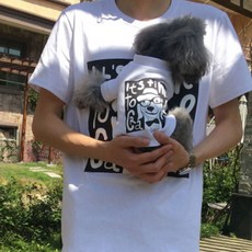 男款寵物主人情侶裝, 混色