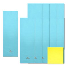 Songwol 松月 Arnaldo bassini刺繡運動毛巾 藍色 10入+德國抹布 隨機出貨, 混色, 1組