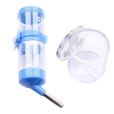 자석 거치대 + 급수기 125ml 세트, 파랑, 1세트