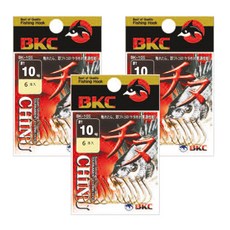 BKC백경조침 감성돔 금 바늘 BK-105-A, 3세트