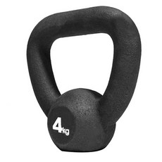 아디다스 뉴 케틀벨 4kg, 블랙, 1개