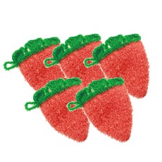 Sunwooland 亞克力大尺寸胡蘿蔔菜瓜布, 1入, 5個