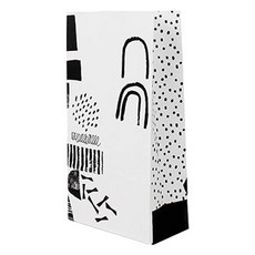 Hello Morris 蠟筆紙袋 S 12 x 6 x 22 cm, 混合顏色, 100入