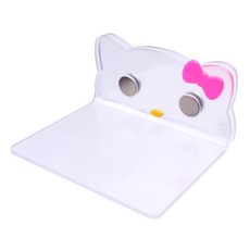 햄스터용 고양이 아크릴 자석선반, 투명, 1개