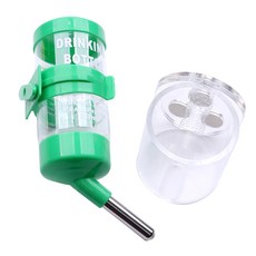 아올로 자석 아크릴 급수기 거치대 + 급수기 80ml, 연두, 1세트