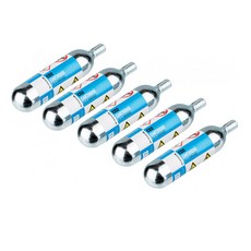 PRO 자전거용 CO2 카트리지 25g, 혼합 색상, 5개입