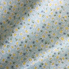 滿版野菊布料, 薄荷