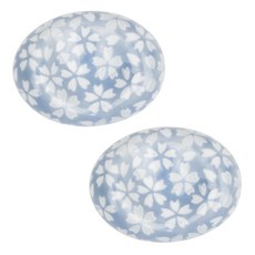 質感花瓣圖案筷架, 混色, 2件