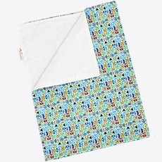 코니아일랜드 거즈 블랭킷, 부엉이 블루