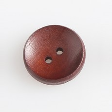 HR빅버튼 나무단추 캔디 9mm, 초코, 4개입