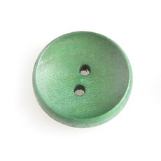 HR빅버튼 나무단추 캔디 9mm, 그린, 4개입