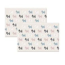 파크론 퓨어소프트 유아놀이방매트 2p, 리틀테리어