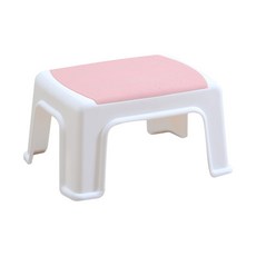 블럭마트 미끄럼방지 욕실의자, 핑크